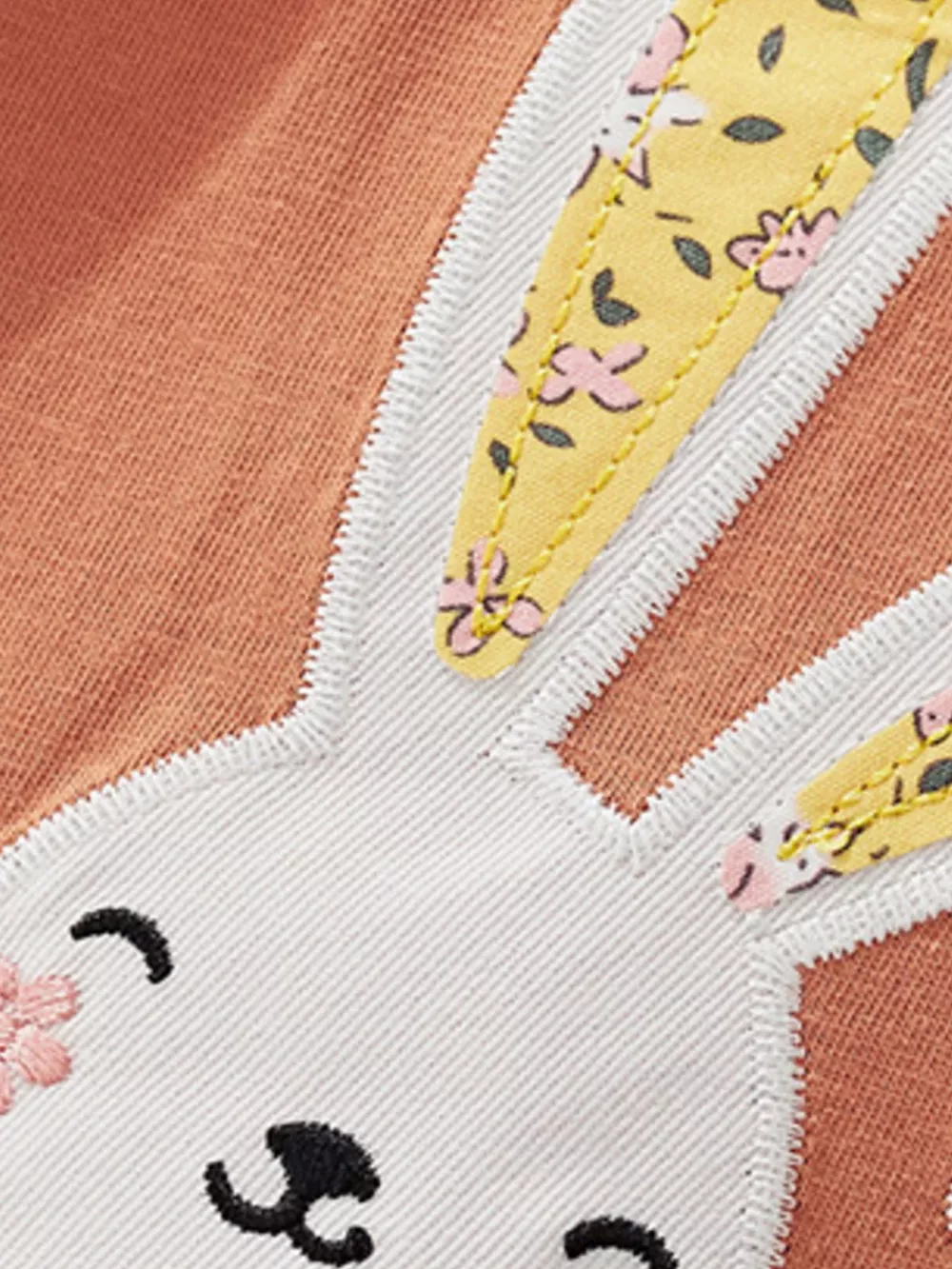 Children's Bunny Short Sleeve Tee and Shorts Set, image 3