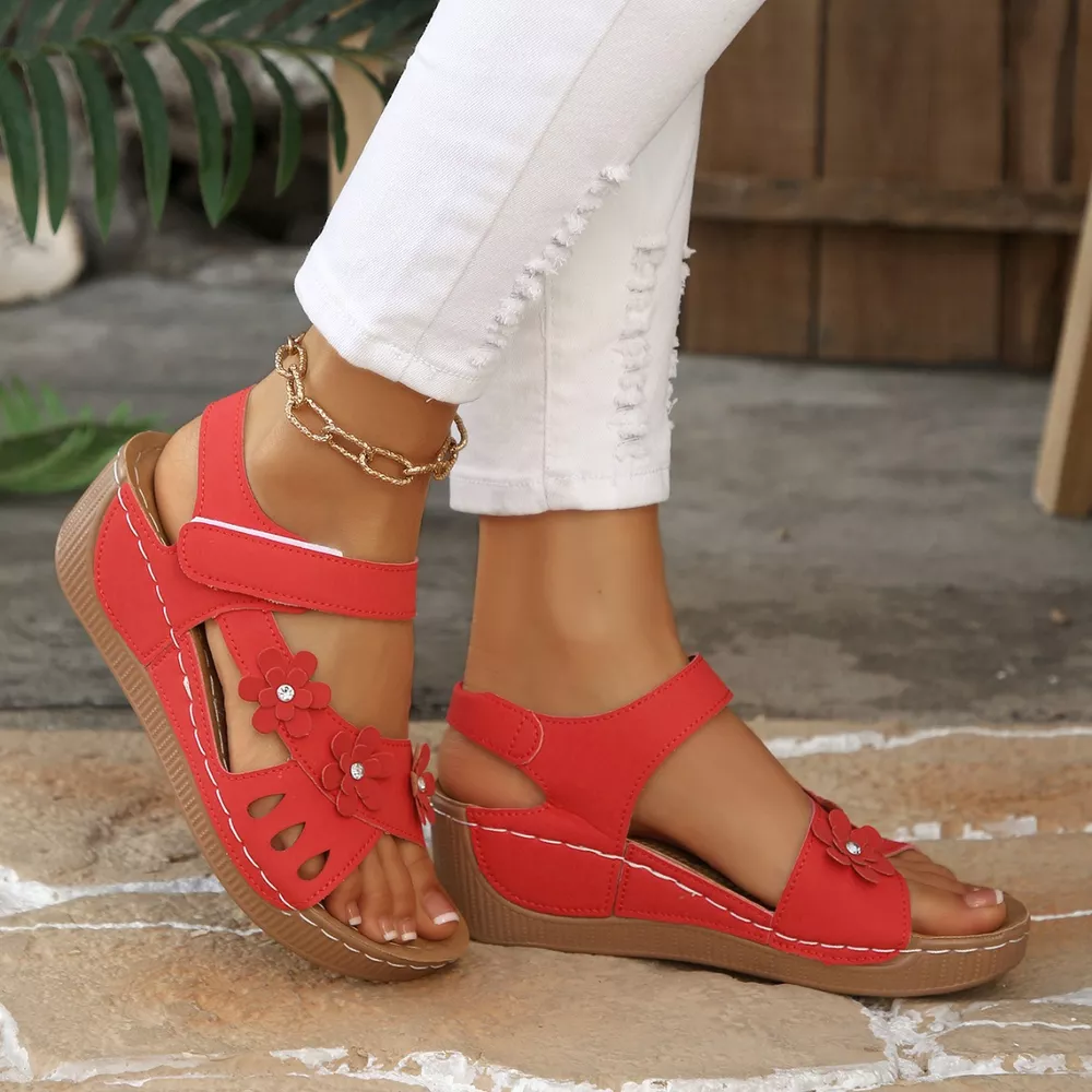Open Toe Wedge Sandals, image 22