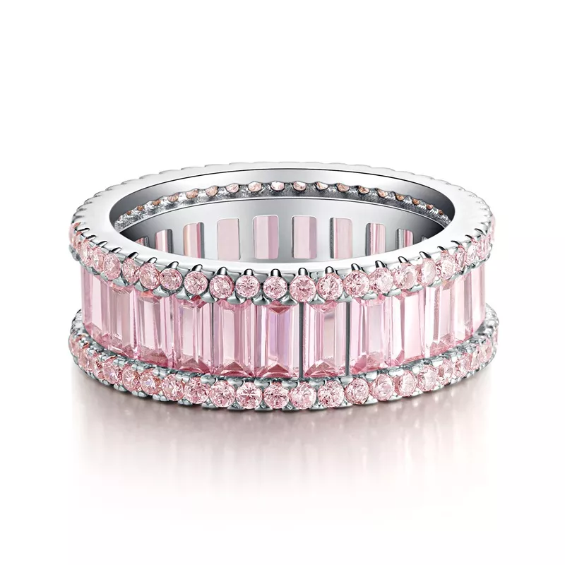 925 Sterling Silver Zircon Ring, image 2