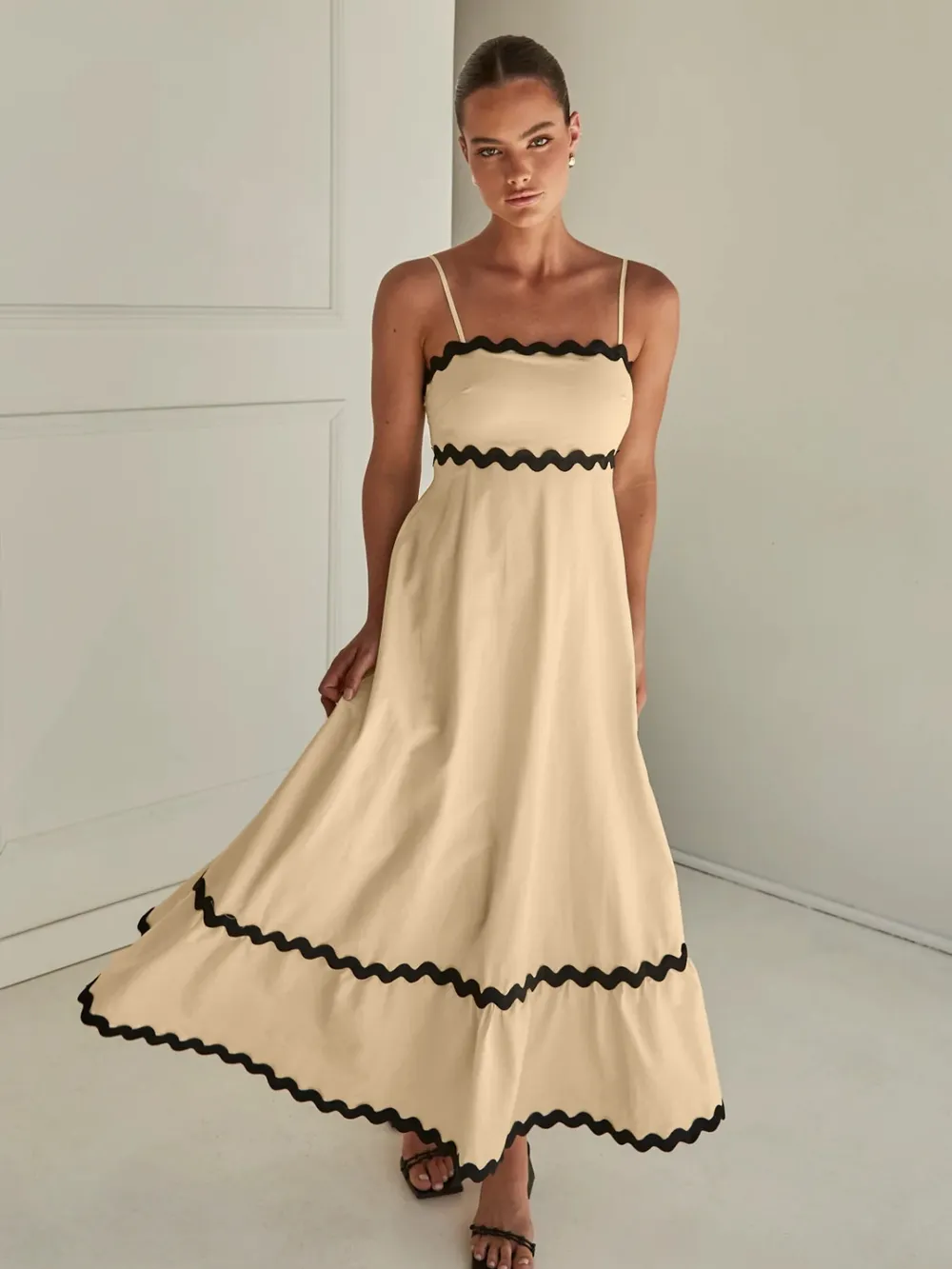 Spaghetti Strap Maxi Dress, image 2