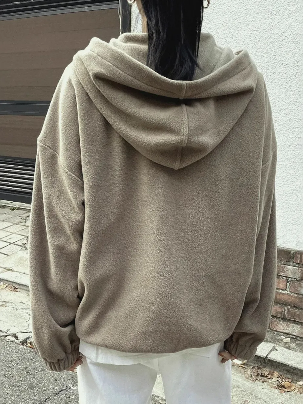 Mountain Quarter Zip Long Sleeve Hoodie, image 4