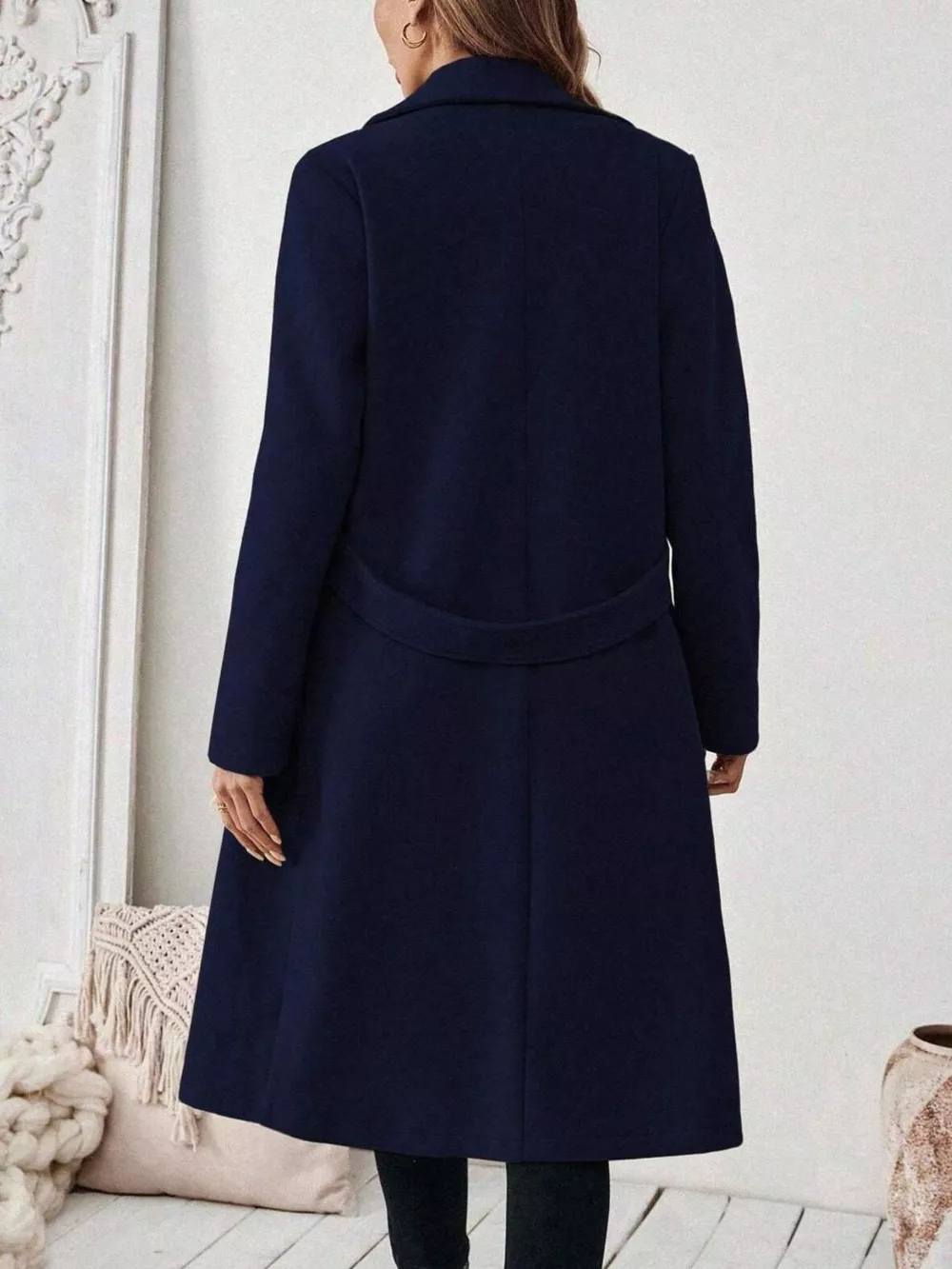 Single-Button Longline Coat, image 32
