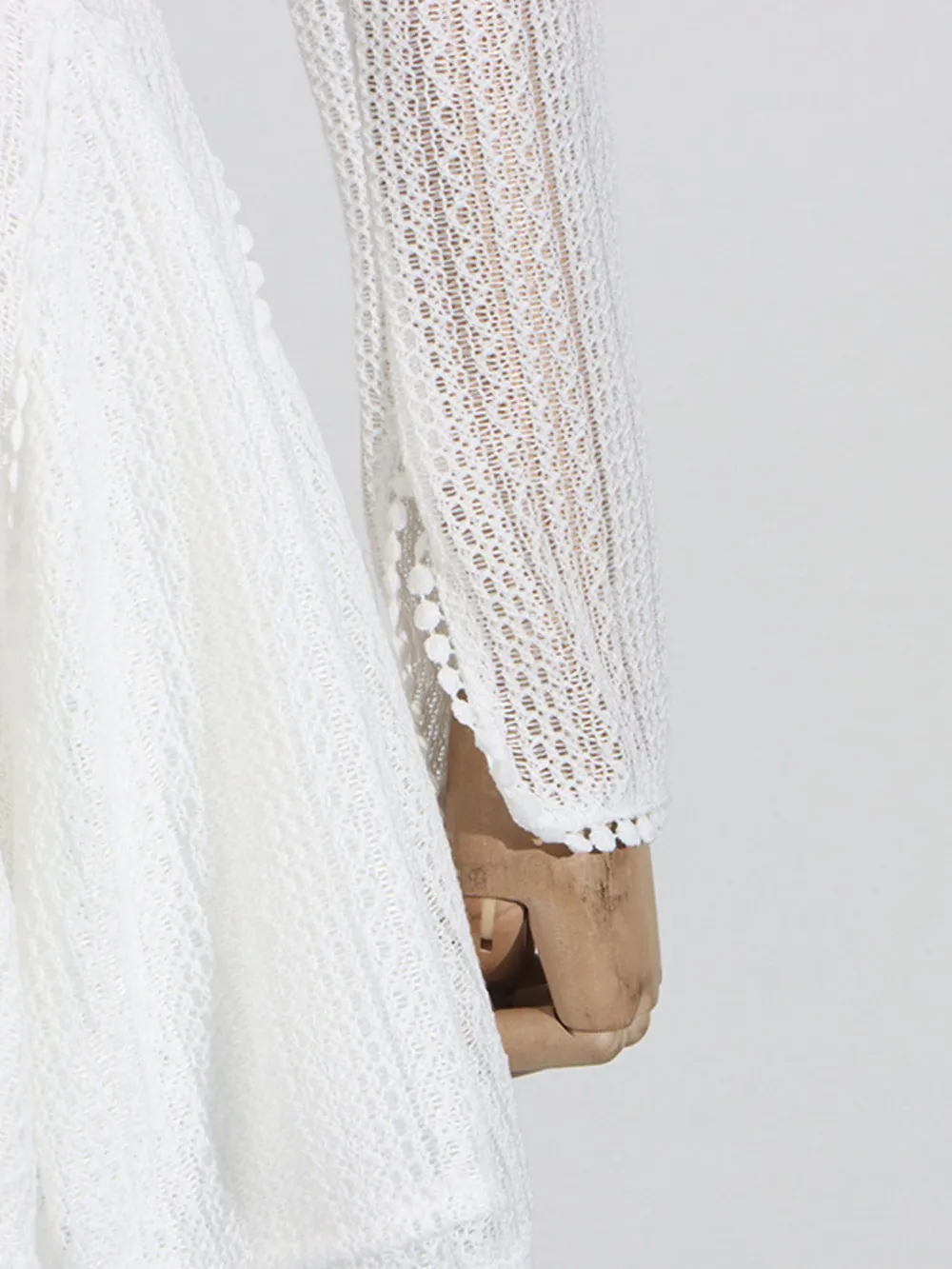 Layered Round Neck Long Sleeve Dress, image 13