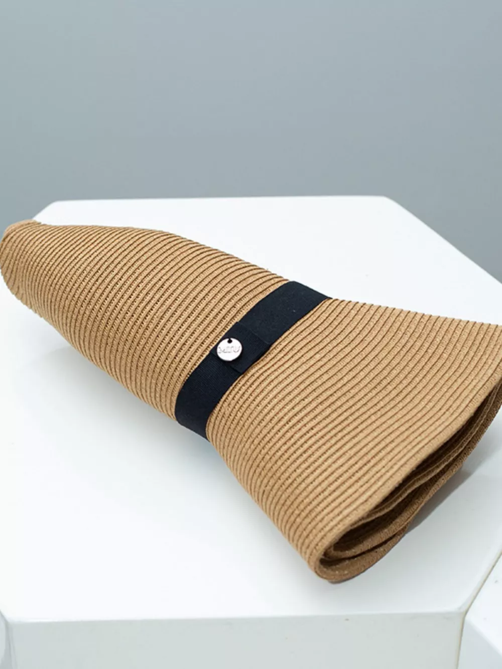 Straw Sun Hat with Ribbon, image 3
