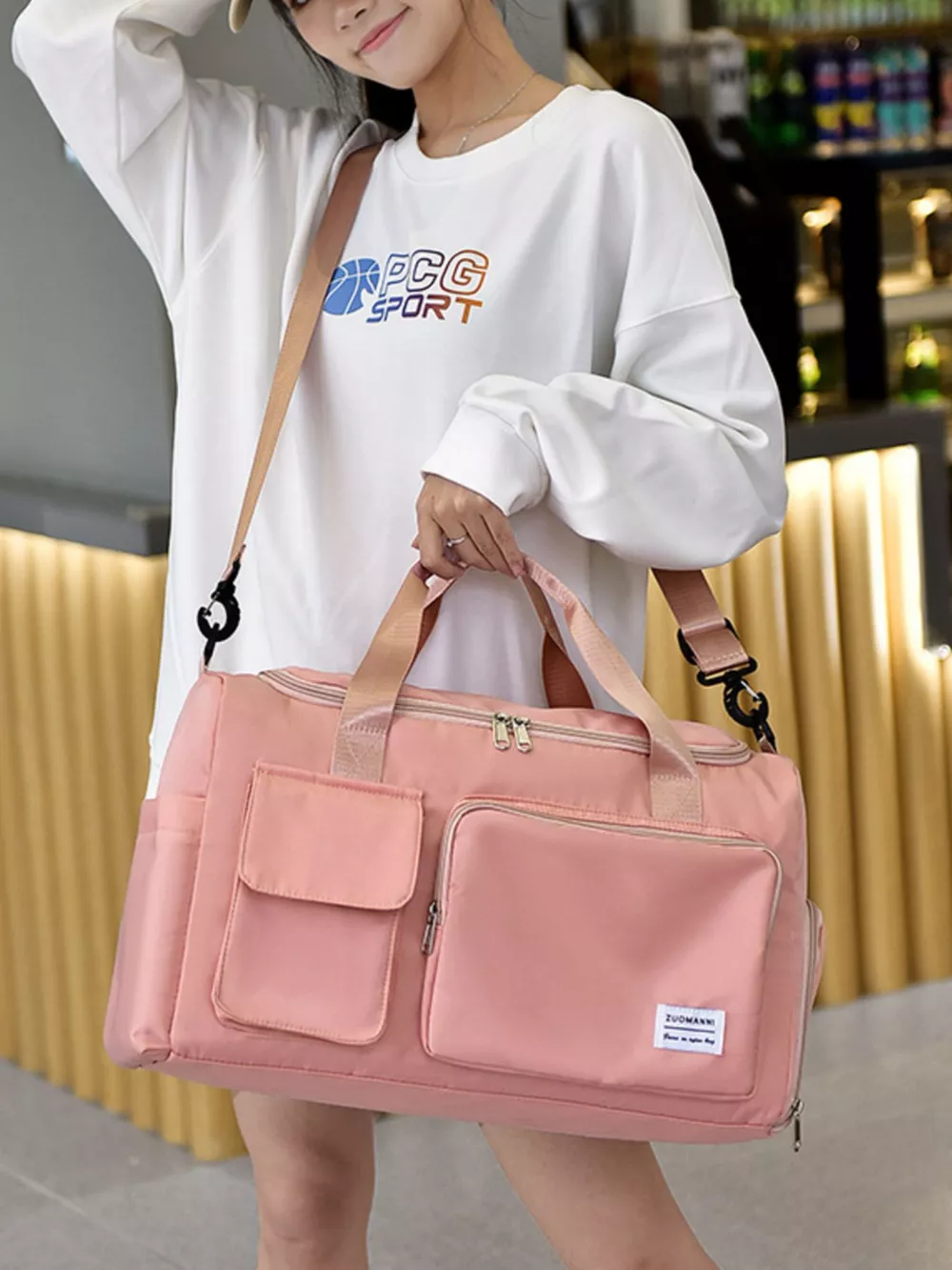 Travel Bag with Multiple Pockets, image 3