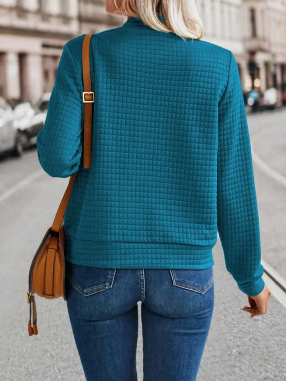 Zip Up Long Sleeve Jacket, image 8