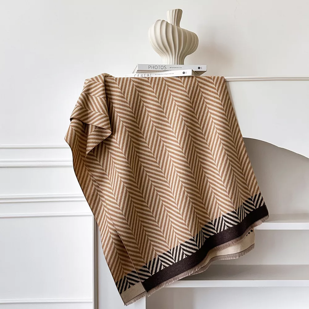 Raw Hem Soft Scarf, image 5