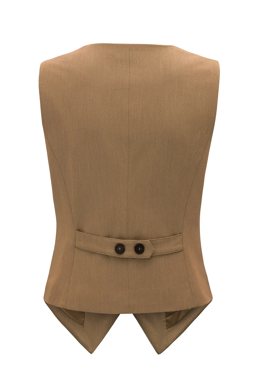 Pocketed Button Up Vest, image 2
