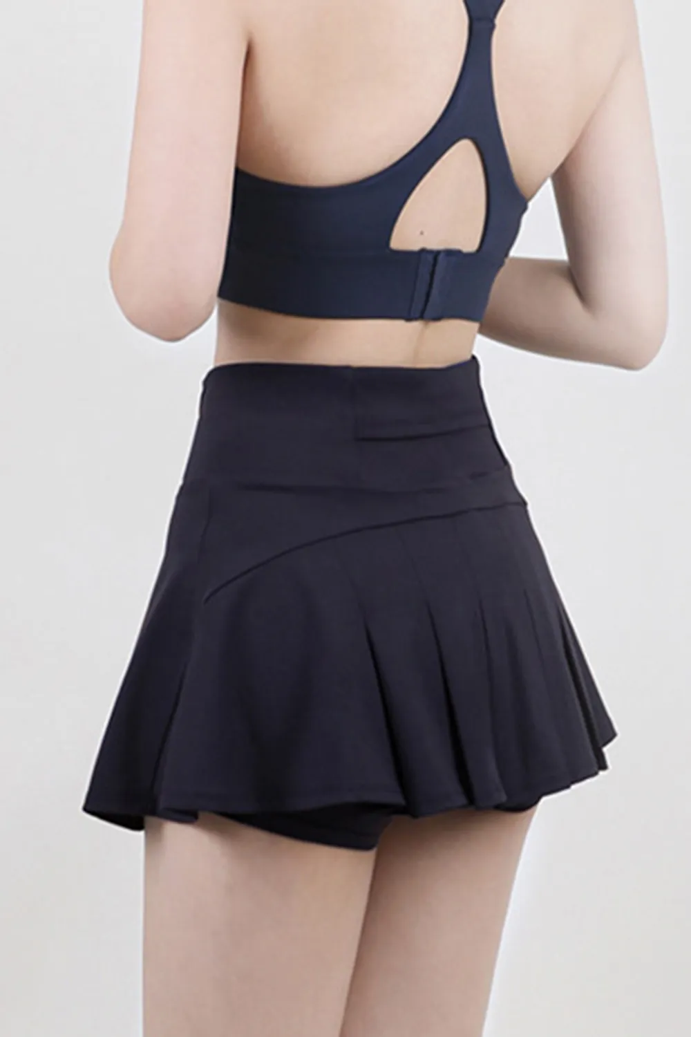 High Waist Pleated Active Skirt, image 2