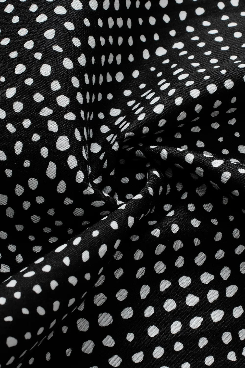 Printed Short Puff Sleeve Blouse, image 3