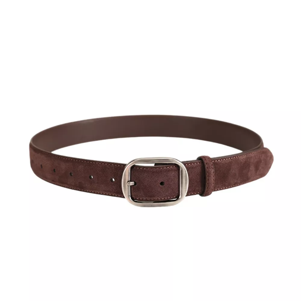 Silver Buckle Wide Waist Belt, image 2