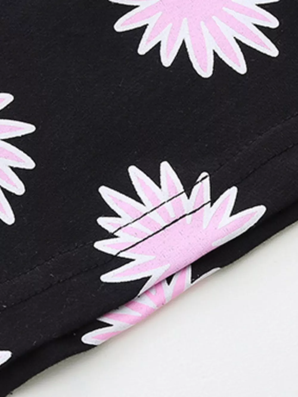 Children's Flamingo Print Tee and Shorts Set, image 7