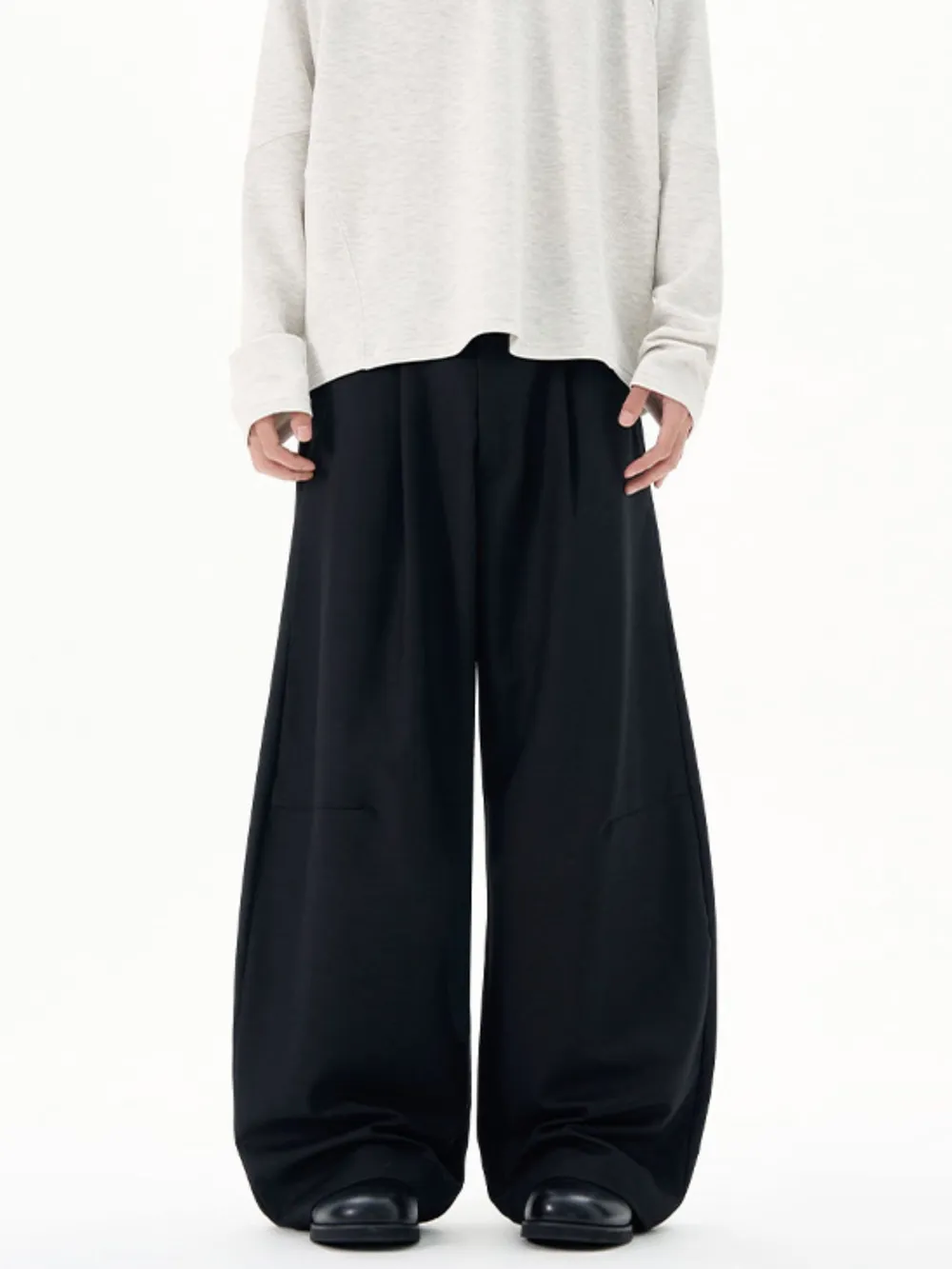 Men's Wide-Leg High-Waist Pants, image 9