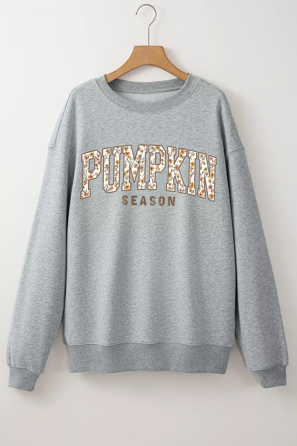 PUMPKIN SEASON Oversized Pullover Sweatshirt, image 7