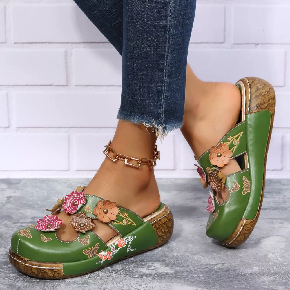 Round Toe Platform Sandals, image 7