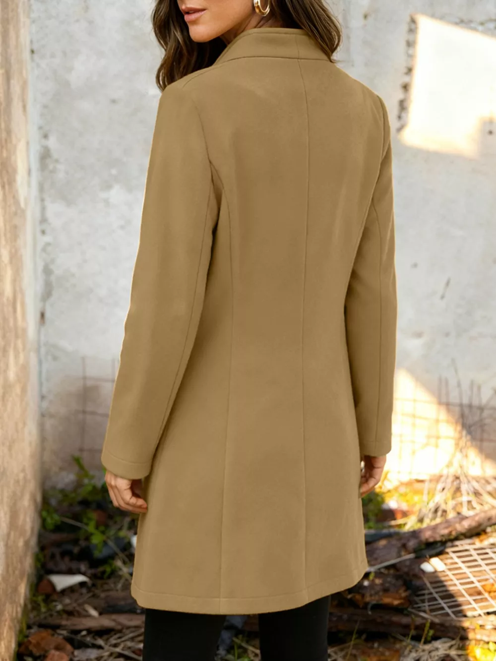 Button-Down Longline Outerwear, image 2