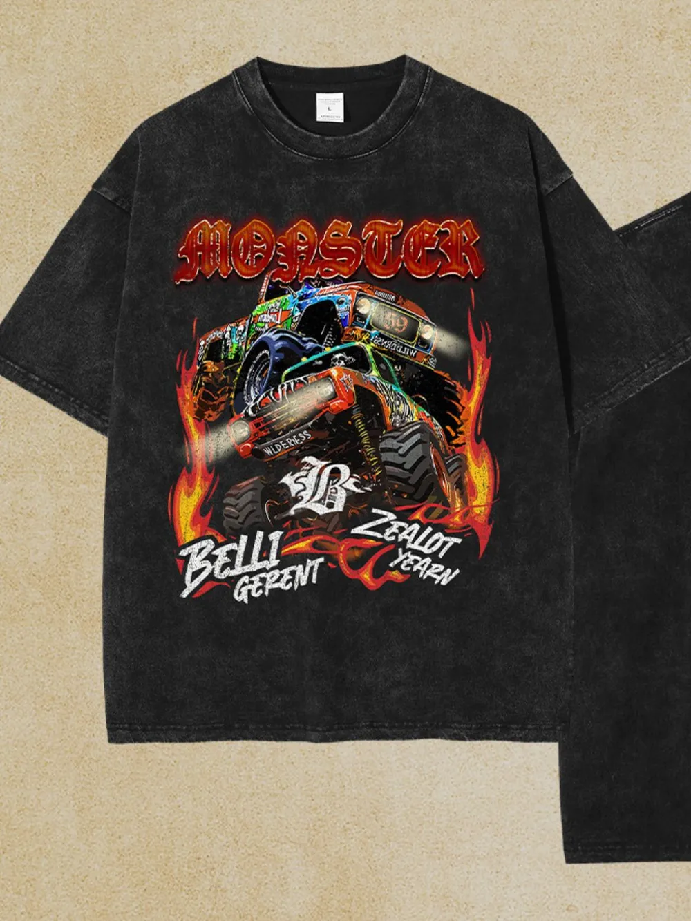 Men's Graphic Round Neck Half Sleeve T-Shirt, image 5