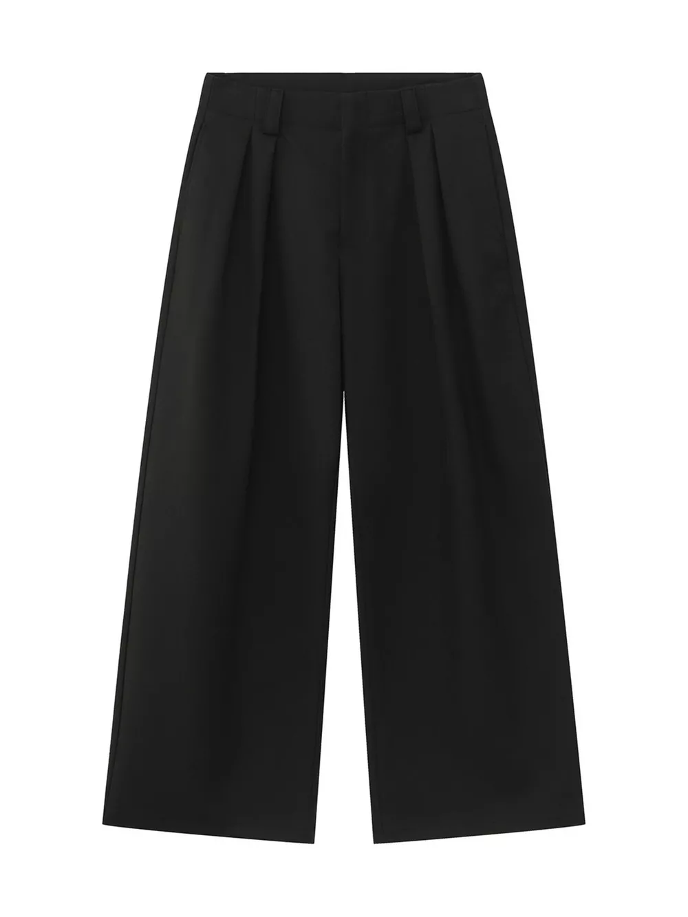 Men's High-Waisted Wide-Leg Pleated Pants, image 5