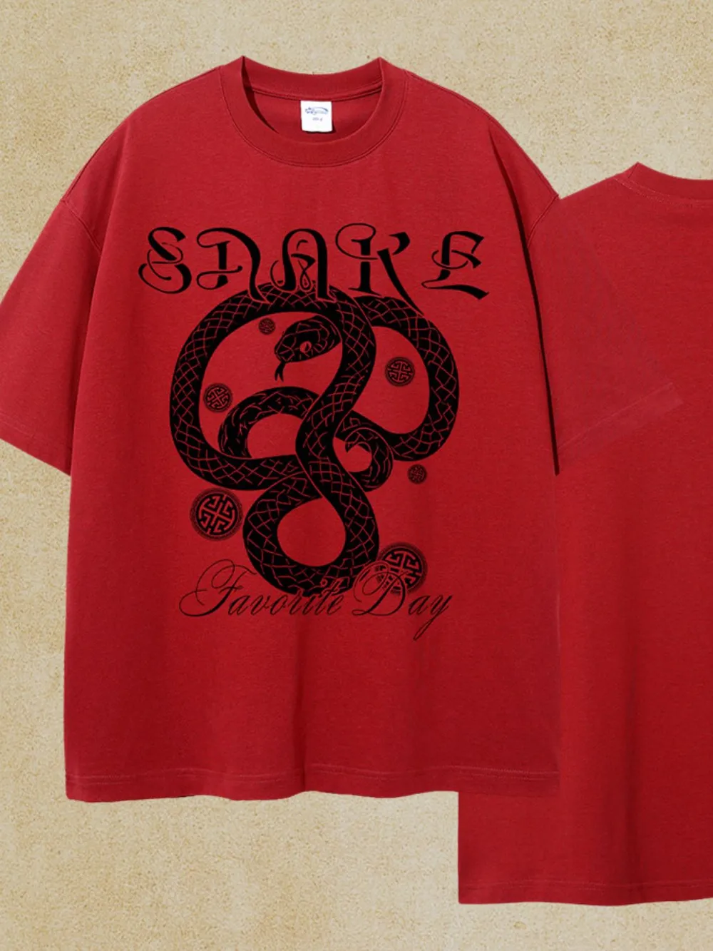 Men's Graphic Round Neck Half Sleeve T-Shirt, image 5