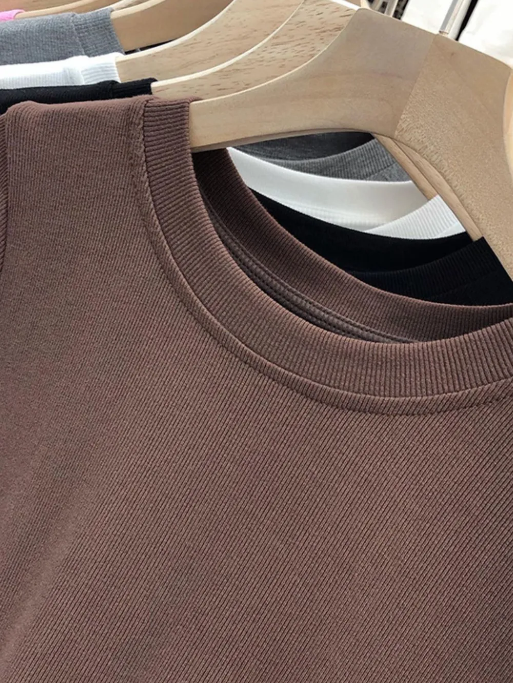 Crew Neck Short Sleeve T-Shirt, image 4
