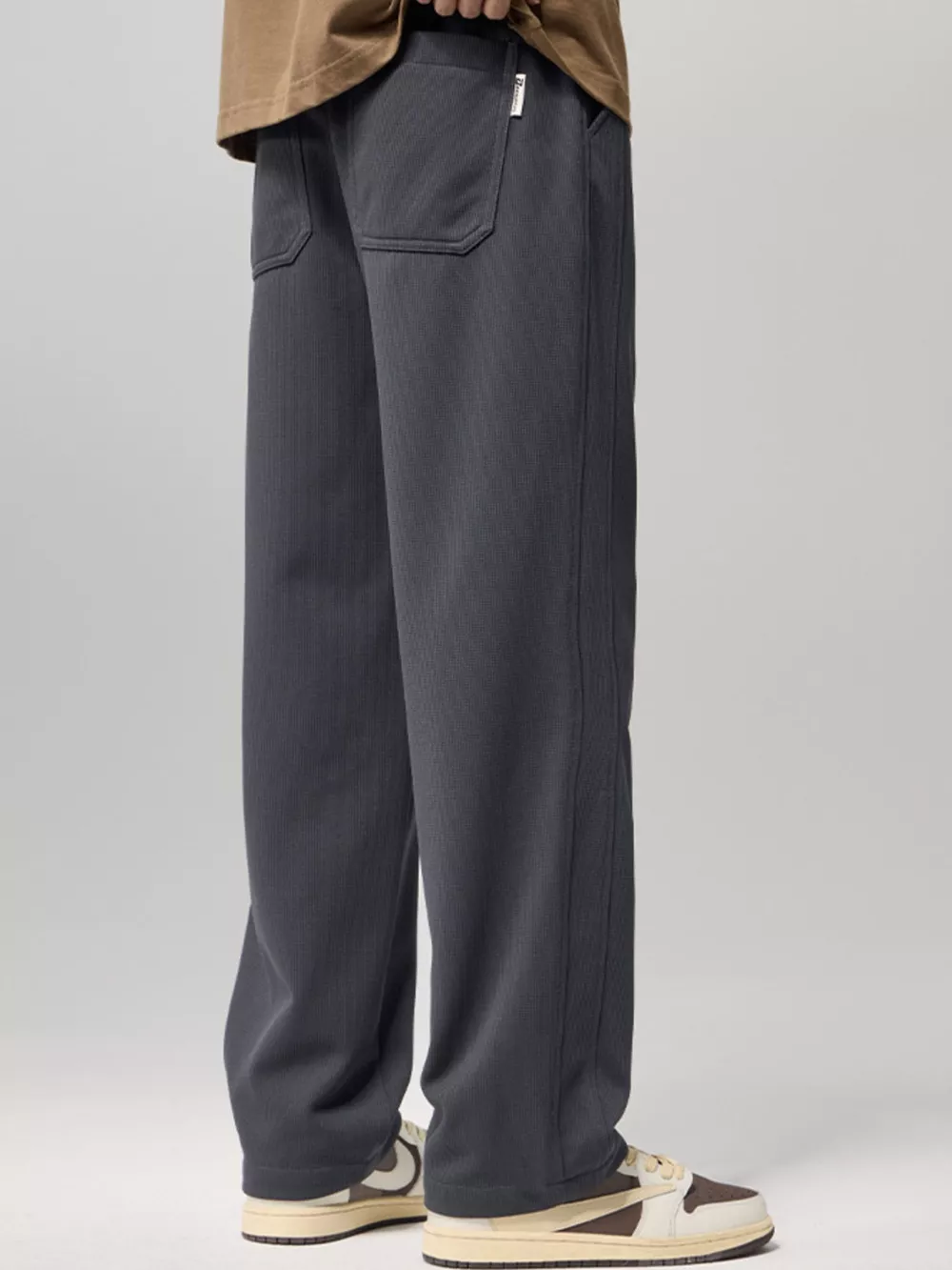 Men's Plus Size Loose Fit Drawstring Pants, image 2