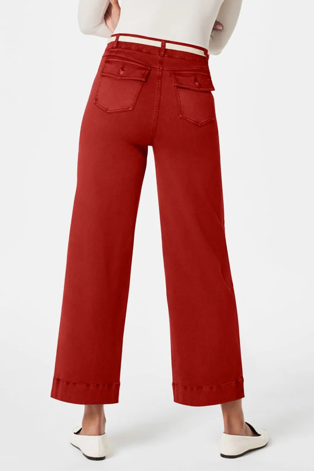 High Waist Jeans with Pockets, image 26