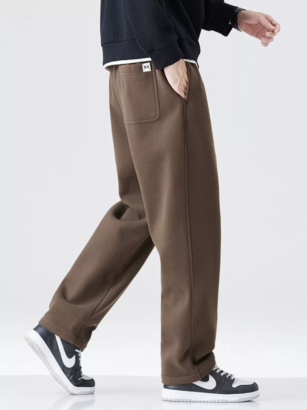 Men's Plus Size Wide Leg Pants, image 8