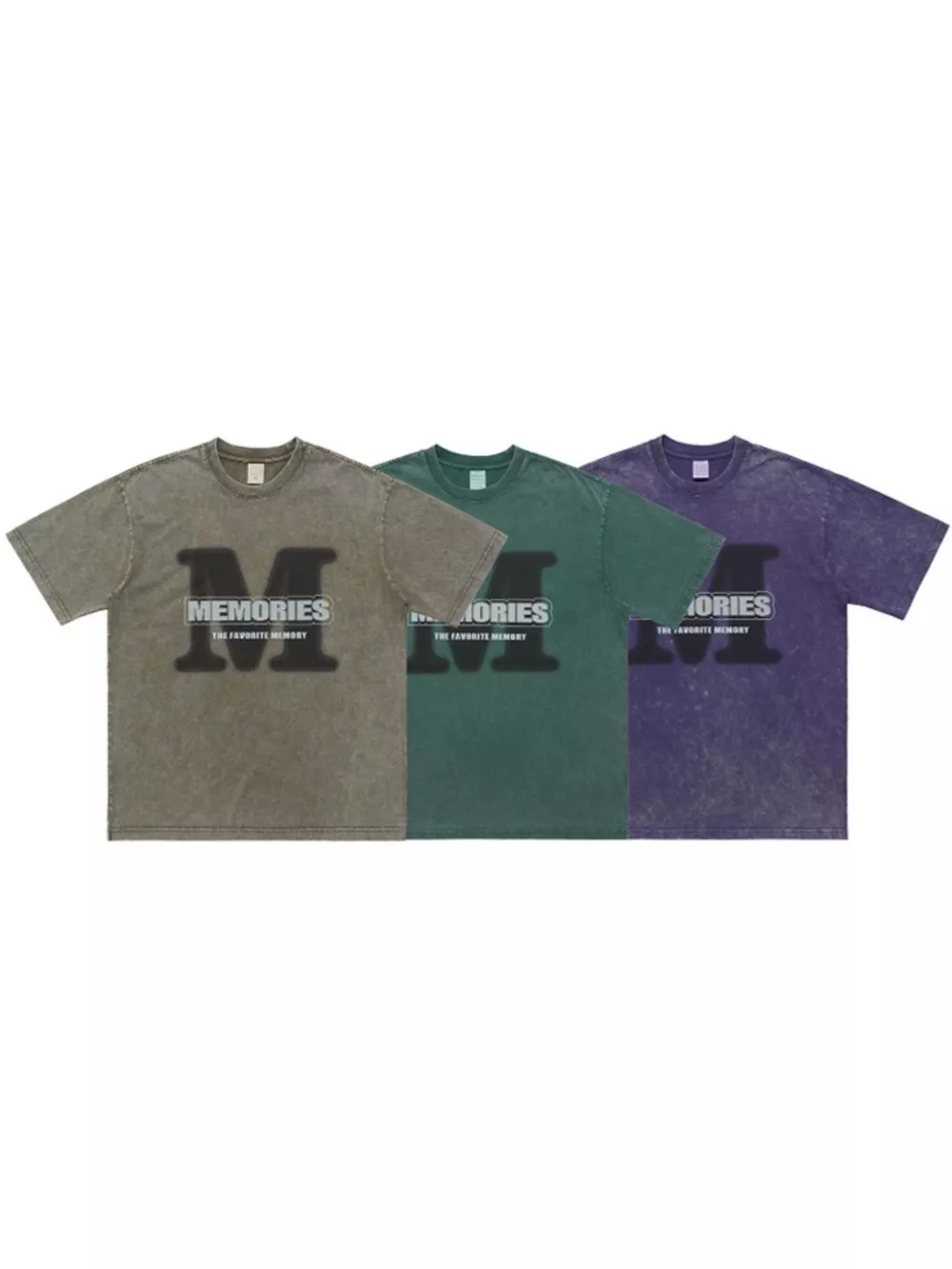 Men's Round Neck Short Sleeve T-Shirt, image 5