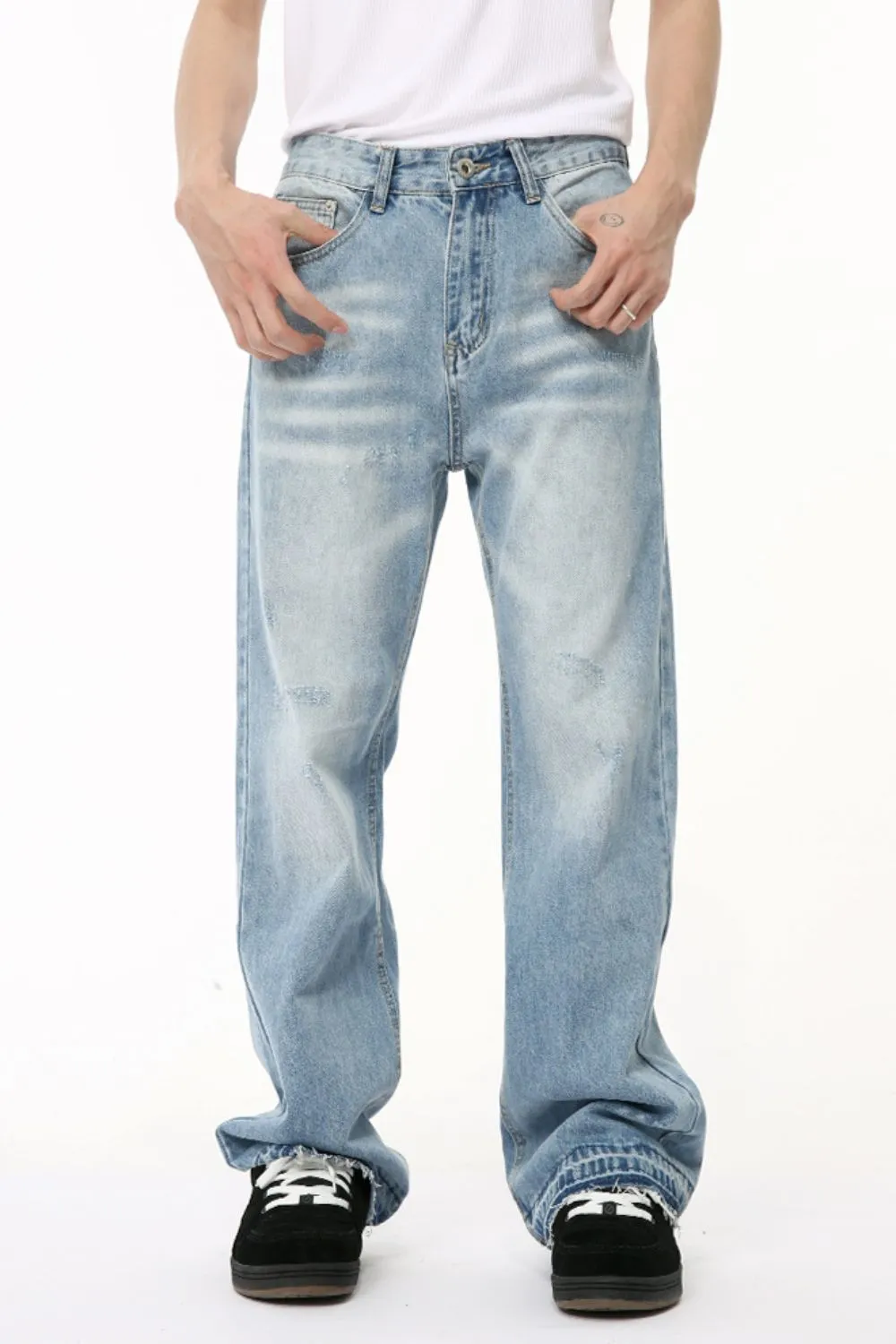 Baggy Jeans with Pockets, image 4