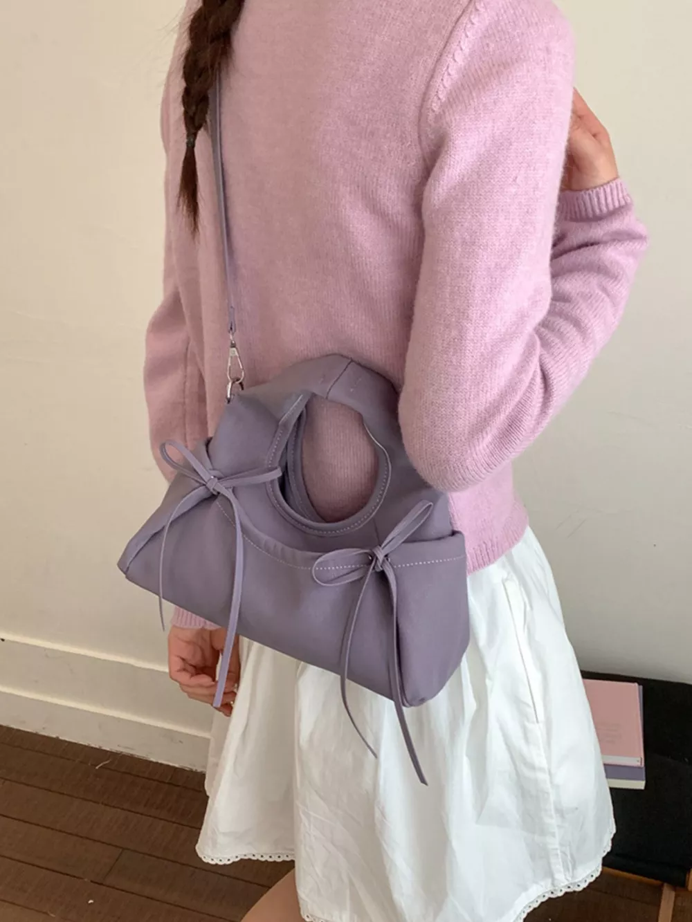 Bow Detail Crossbody Bag, image 5