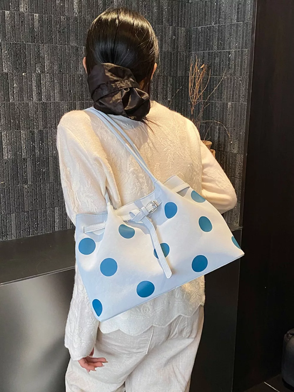 Polka Dot Shoulder Bag, image 2