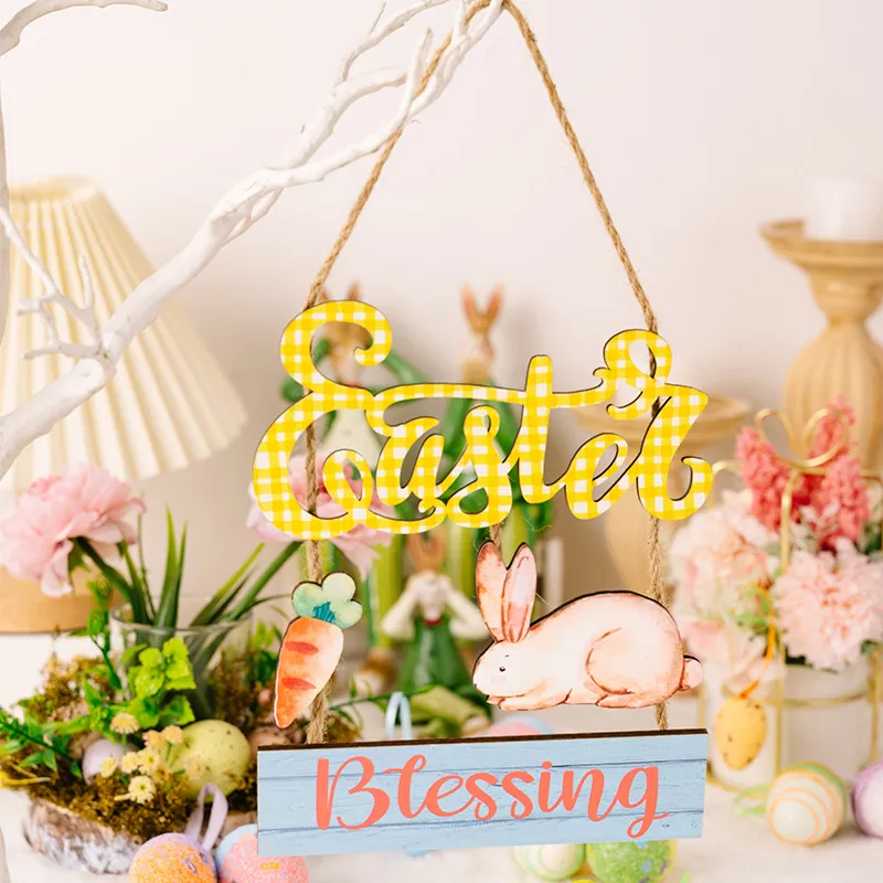 Easter Wooden Hanging Widget, image 5