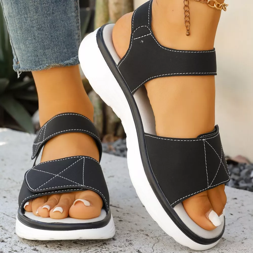 Open Toe Platform Sandals, image 4