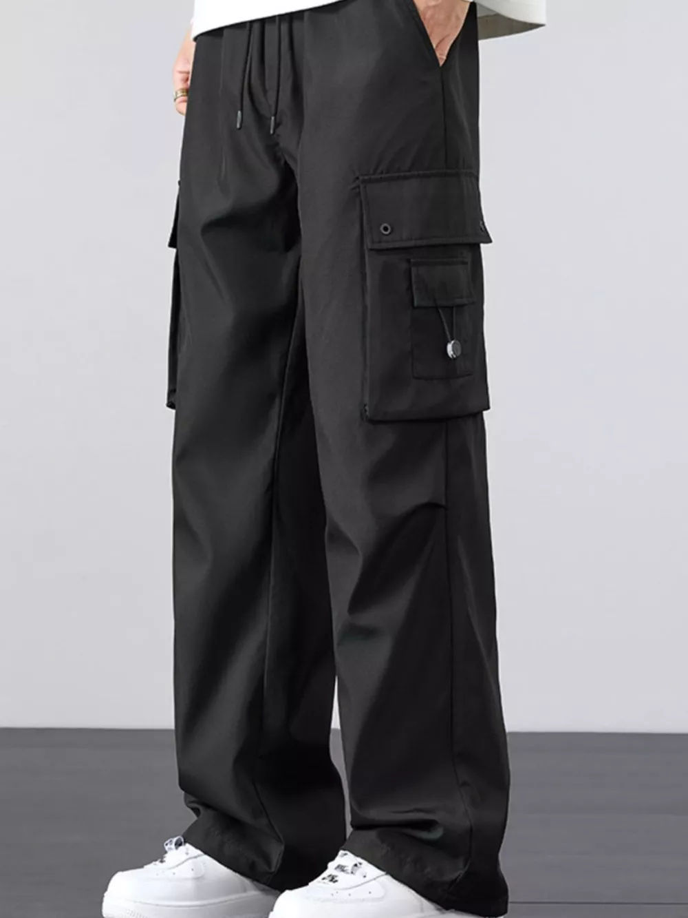 Men's Plus Size Loose Fit Cargo Pants