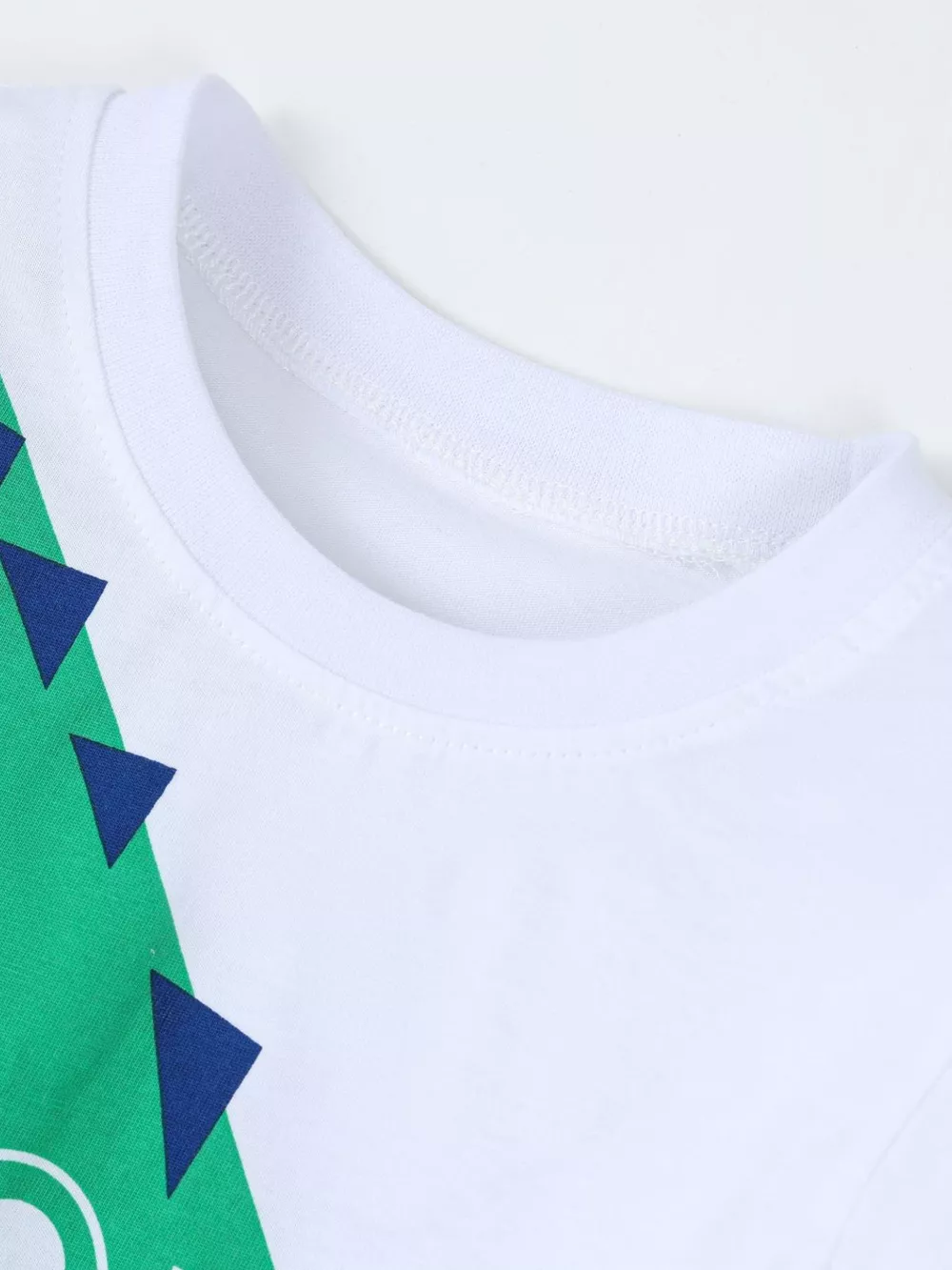Children's Crocodile Print T-shirt and Shorts Set, image 3