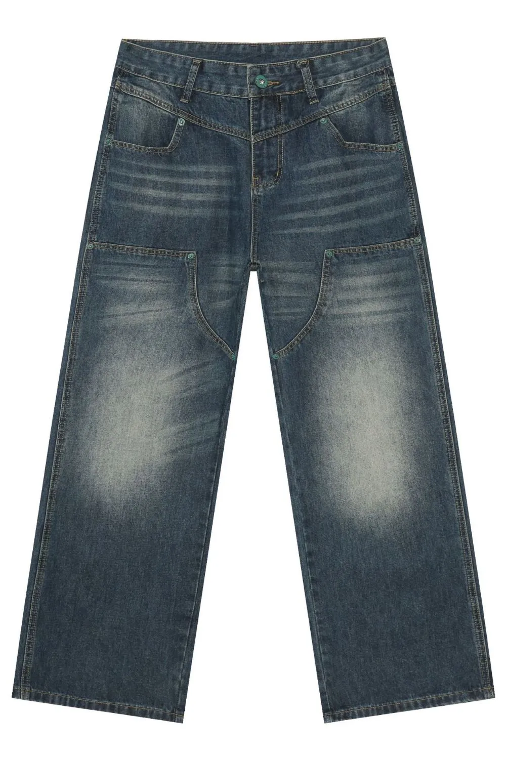 Men's Wide Leg Jeans, image 6