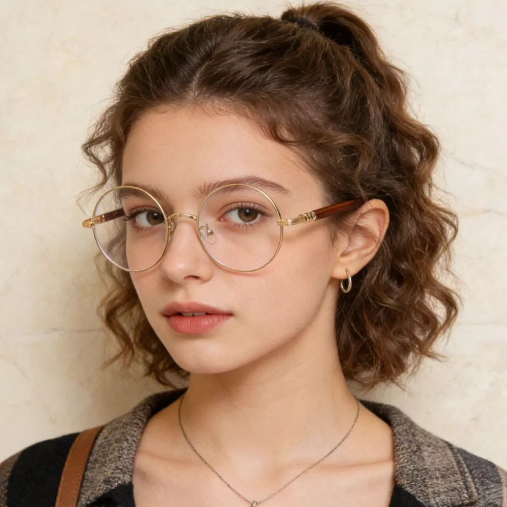 Round Frame Glasses, image 2