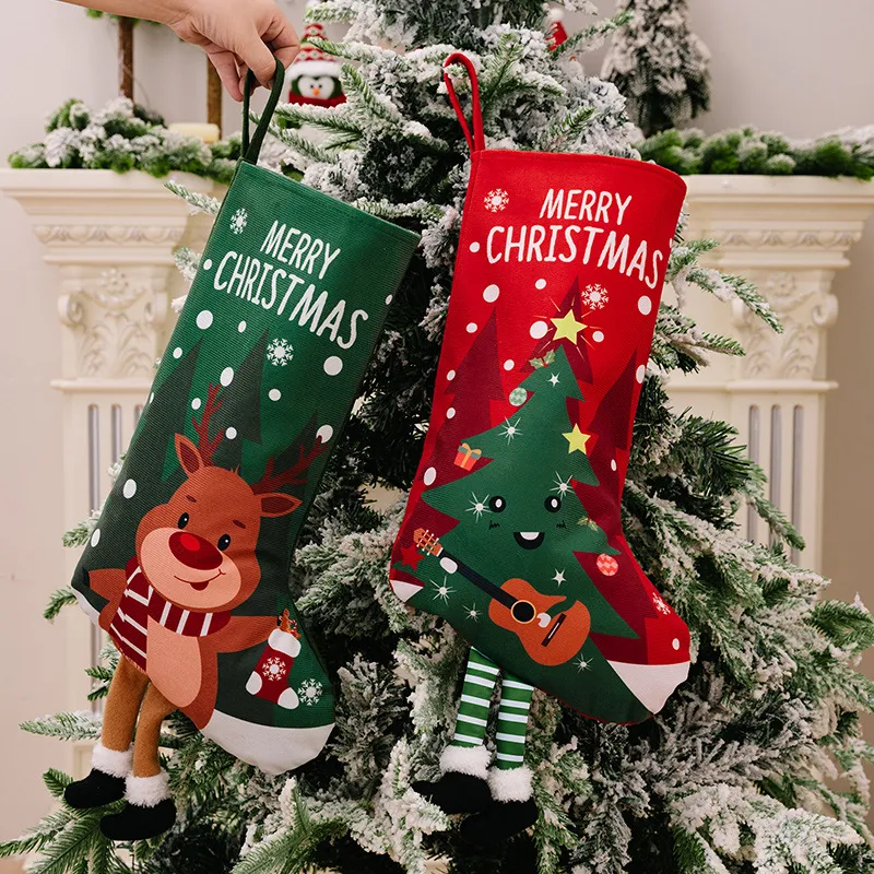 Printed Christmas Stocking Hanging Widget, image 8