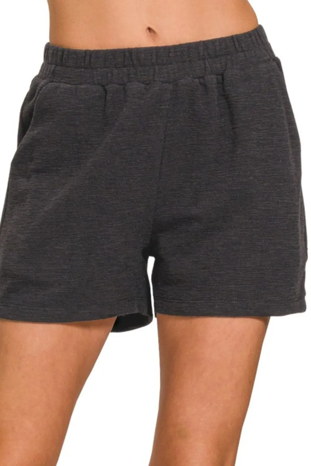 Cotton Slub Short Pants