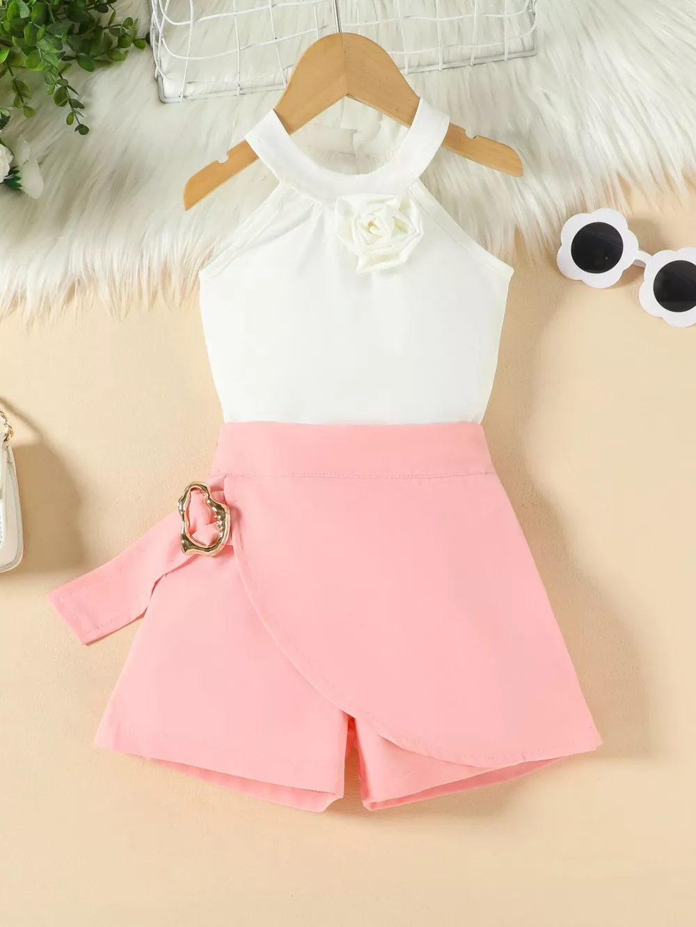Children's Sleeveless Top & Skort Set, image 3