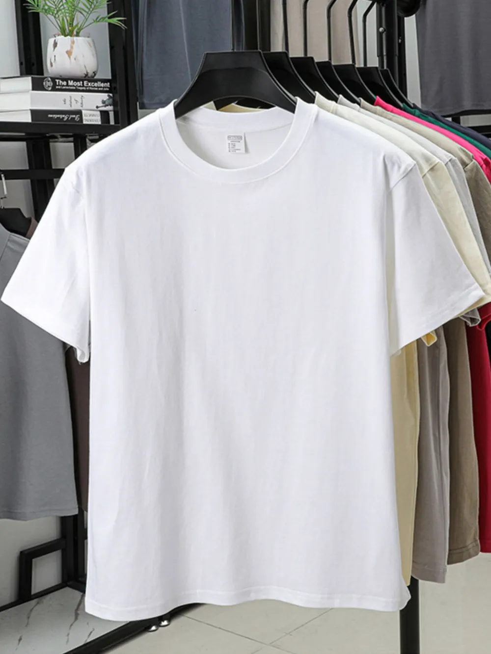 Men's Full Size Round Neck Short Sleeve T-Shirt Plus Size, image 11