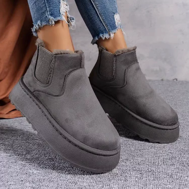 Round Toe Platform Boots, image 18