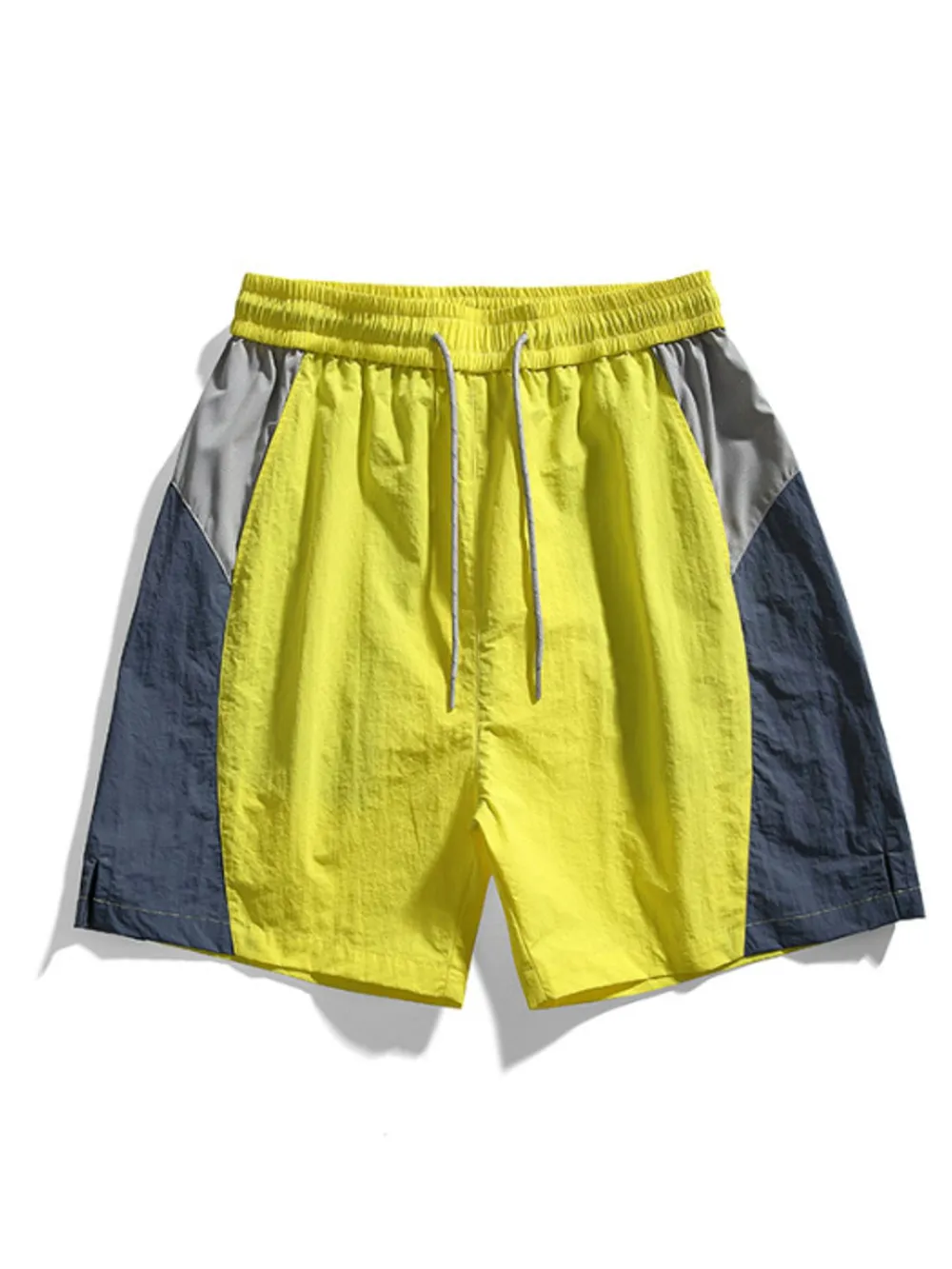 Men's Drawstring Color Block Shorts, image 13