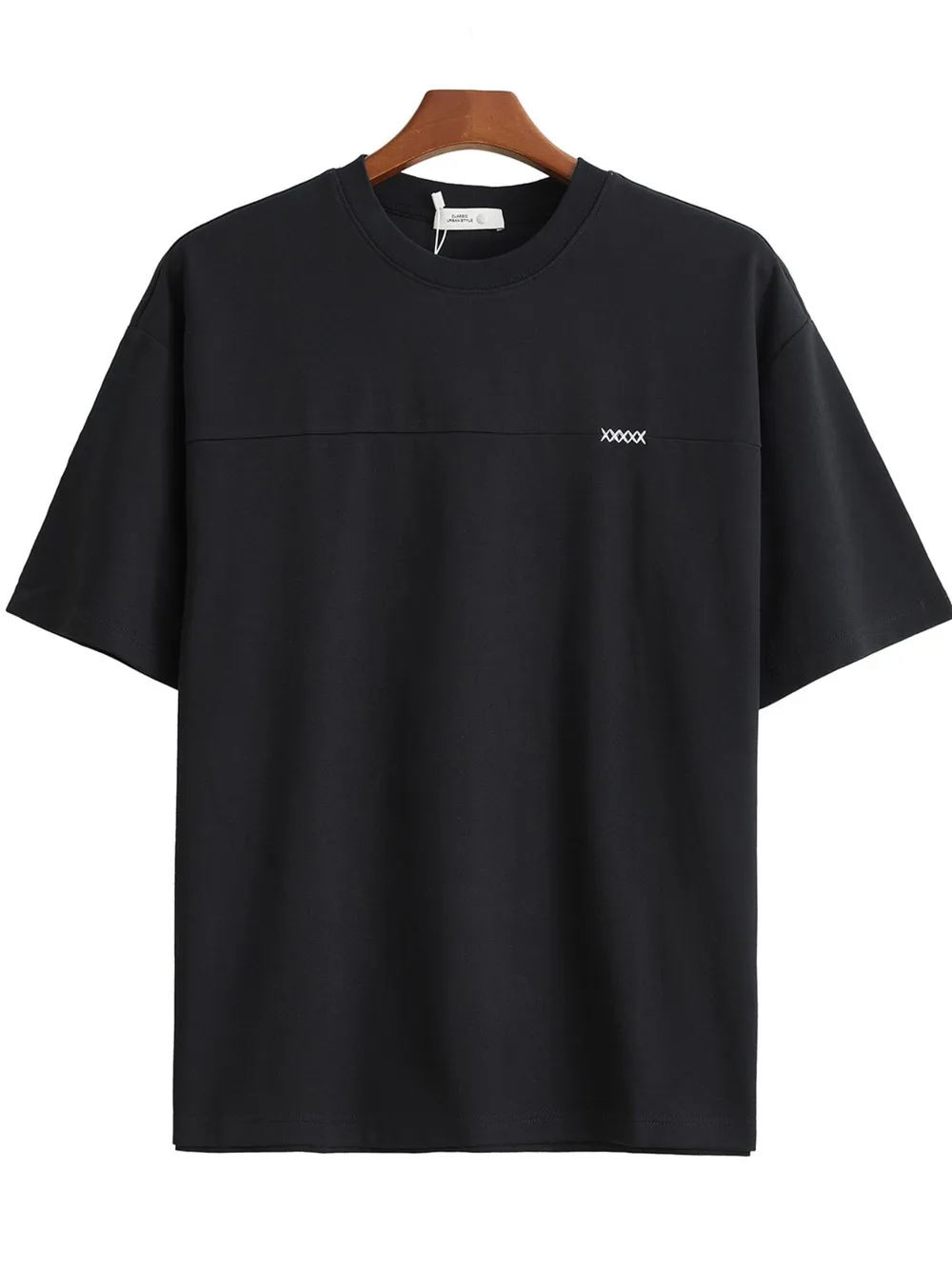 Men's Plus Size Round Neck Short Sleeve T-Shirt