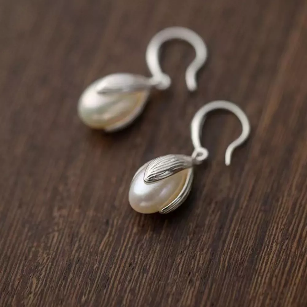 925 Sterling Silver Drop Earrings, image 5