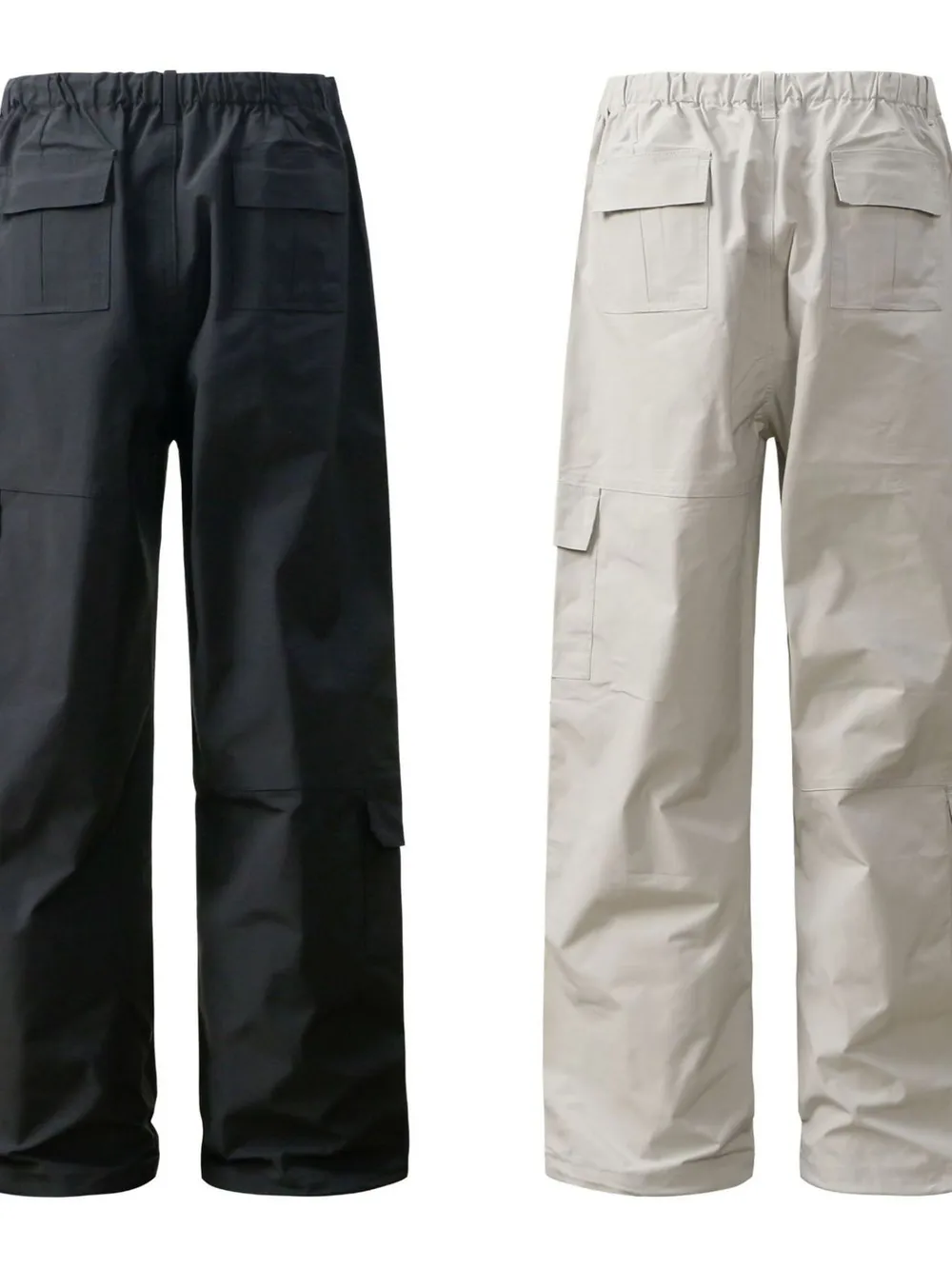 Men's Drawstring Cargo Pants, image 3