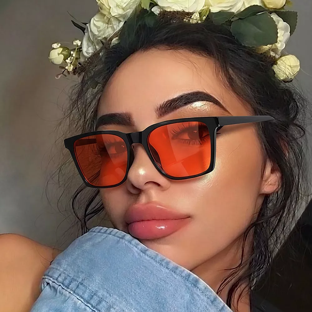 Tinted Lenses Square Sunglasses, image 2