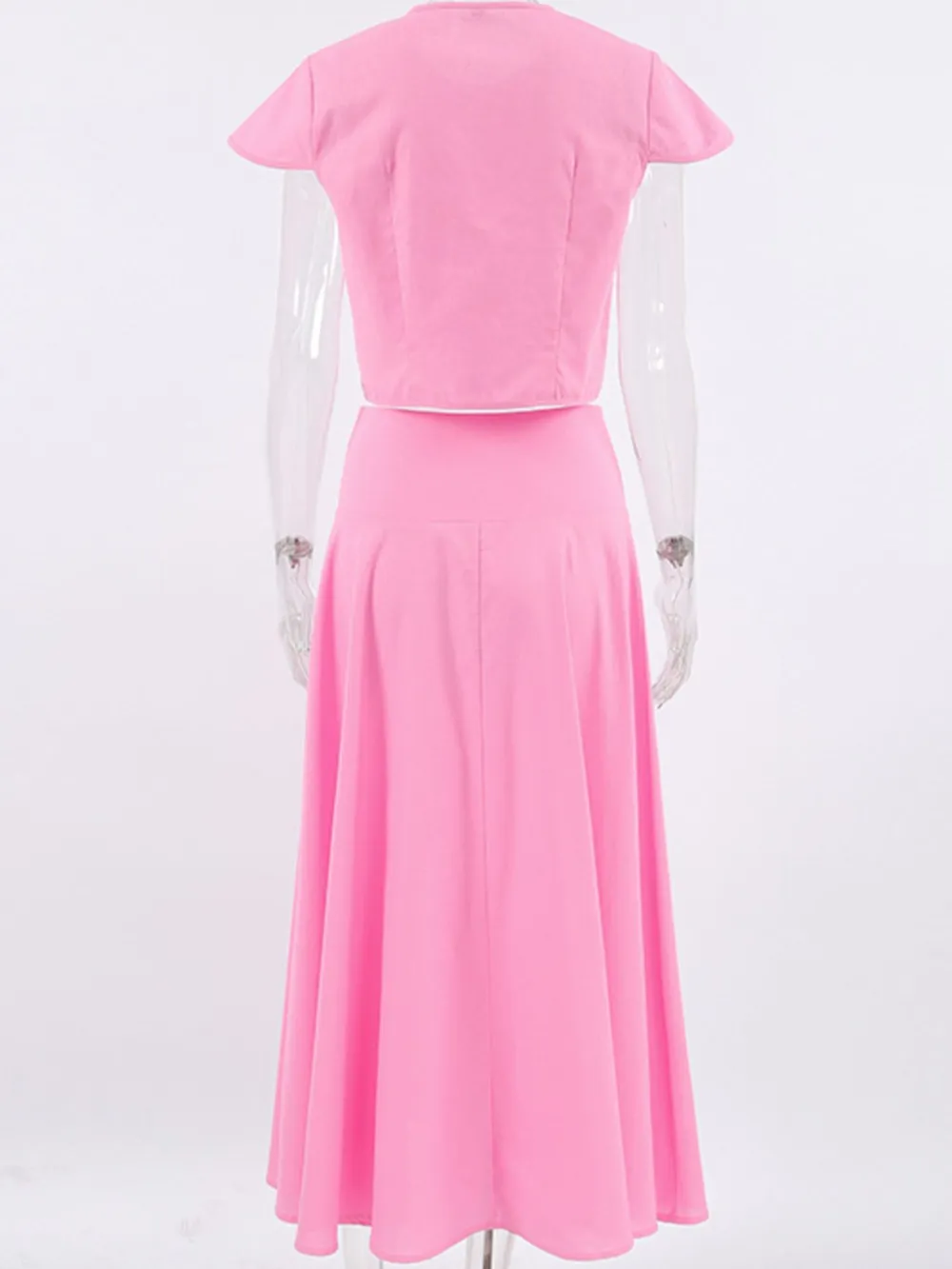 Short Sleeve Top and Skirt set, image 3