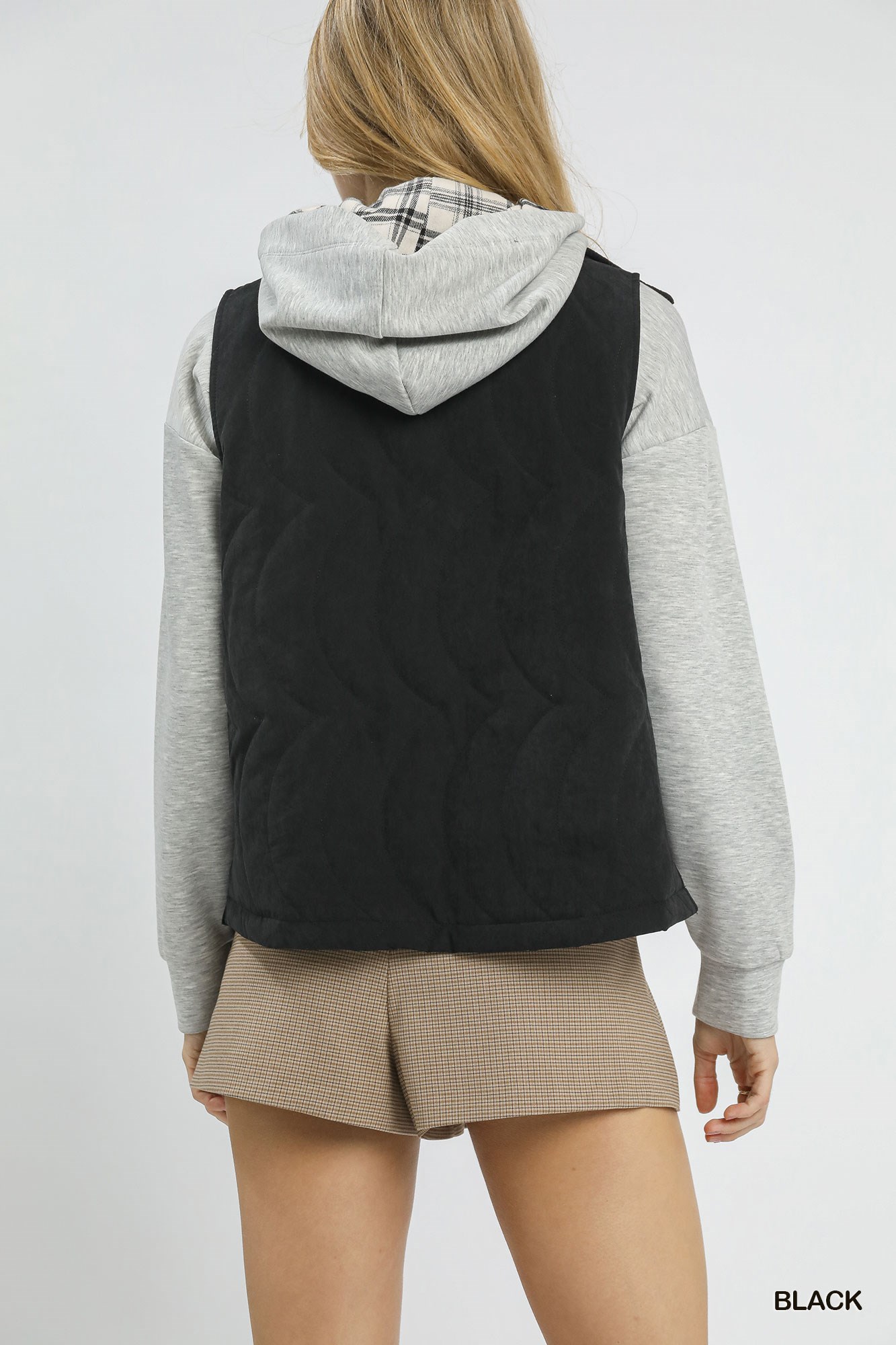 Quilted Embroidered Vest, image 3