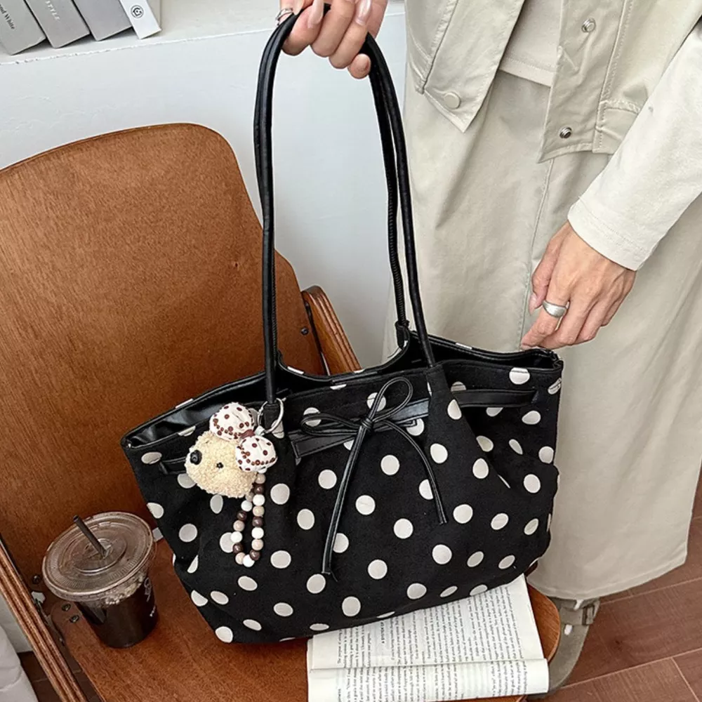 Polka Dot Shoulder Bag, image 3